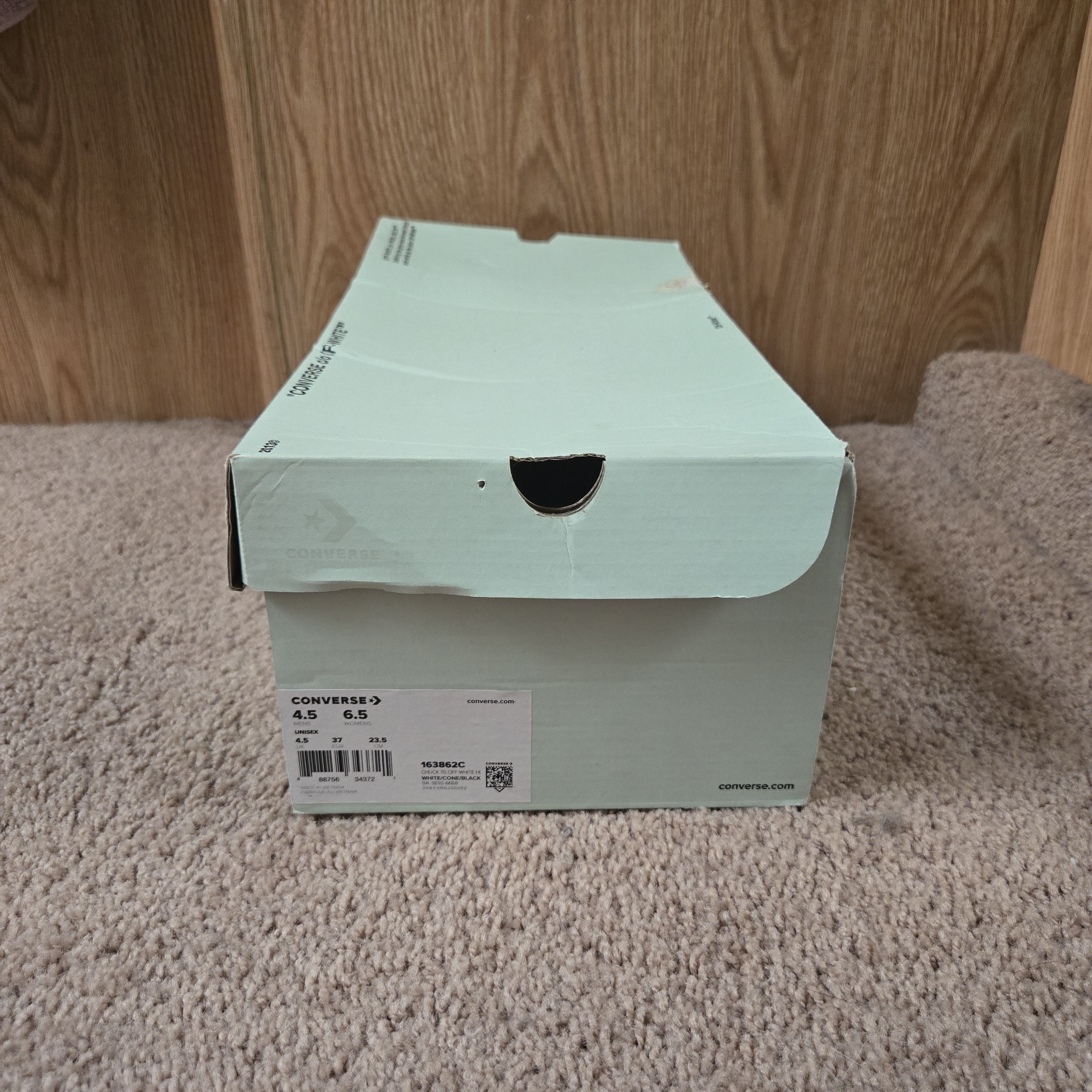 Converse × Off-White Off White x Converse Chuck 70 Size US 6.5 / IT 36.5 - 12 Thumbnail