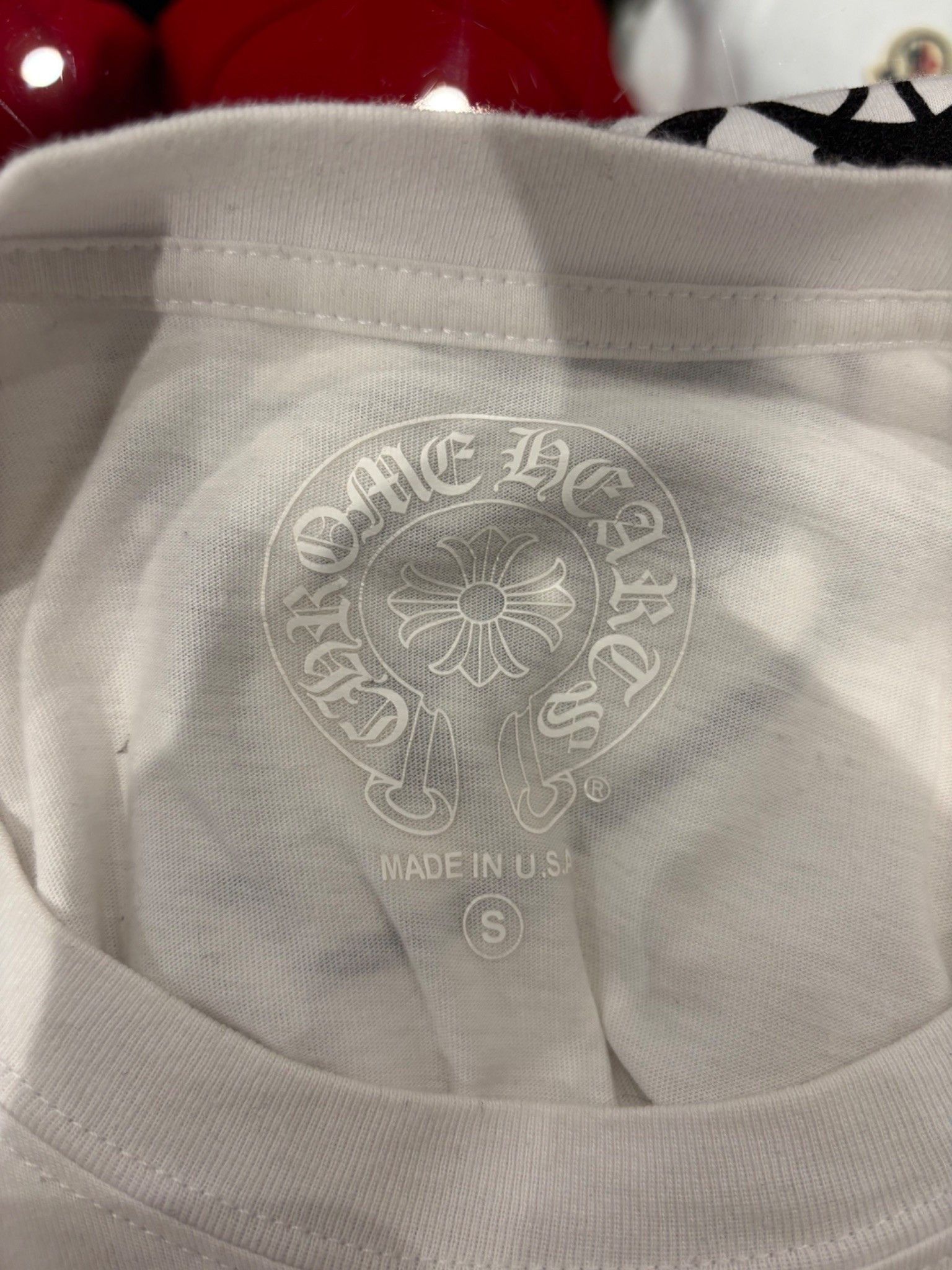 Chrome Hearts Chrome Hearts Hong Kong Pocket Tee White Size US S / EU 44-46 / 1 - 5 Thumbnail