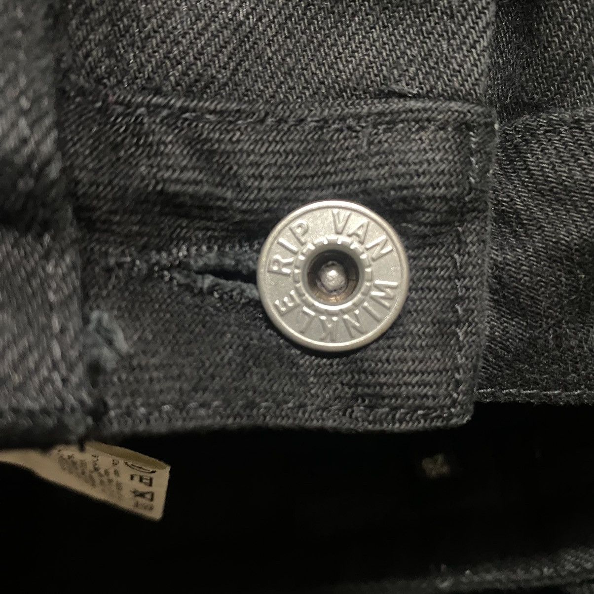 RIPVANWINKLE Rip Van Winkle Black Denim Flare Jeans Size 26" / US 2 / IT 38 - 19 Thumbnail