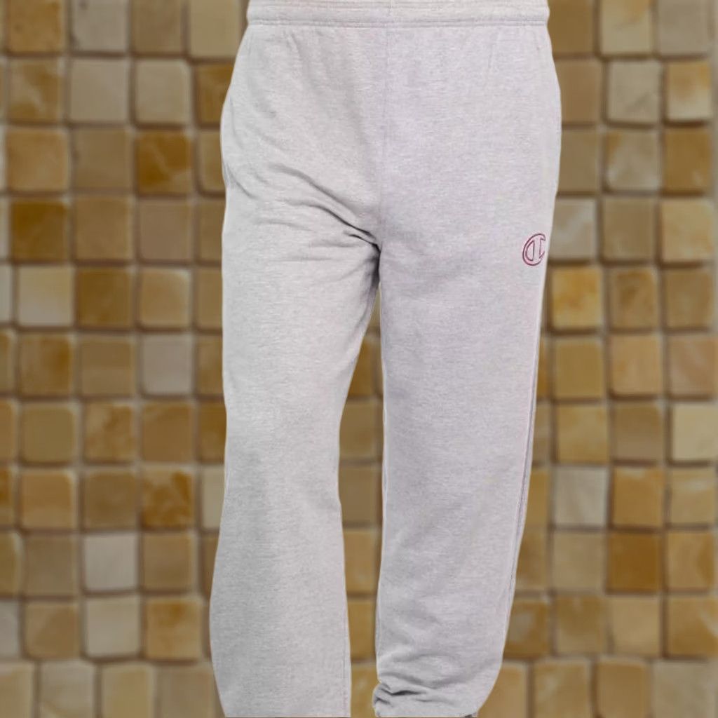 Champion VINTAGE NEW MENS CHAMPION BIG AND TALL POWERBLEND FLEECE JOGGER GRAY PANTS SIZE 4XB Size US 39 - 1 Preview