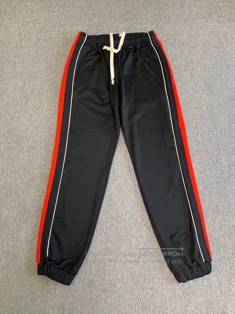 Gucci Gucci SizeXS Striped elastic waist lila embroidered casual Size US 29 - 1 Thumbnail