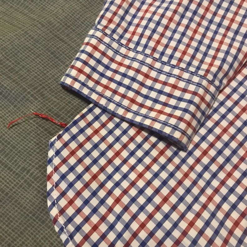 Junya Watanabe Junya watanabe French red, white and blue plaid shirt Size US S / EU 44-46 / 1 - 5 Thumbnail