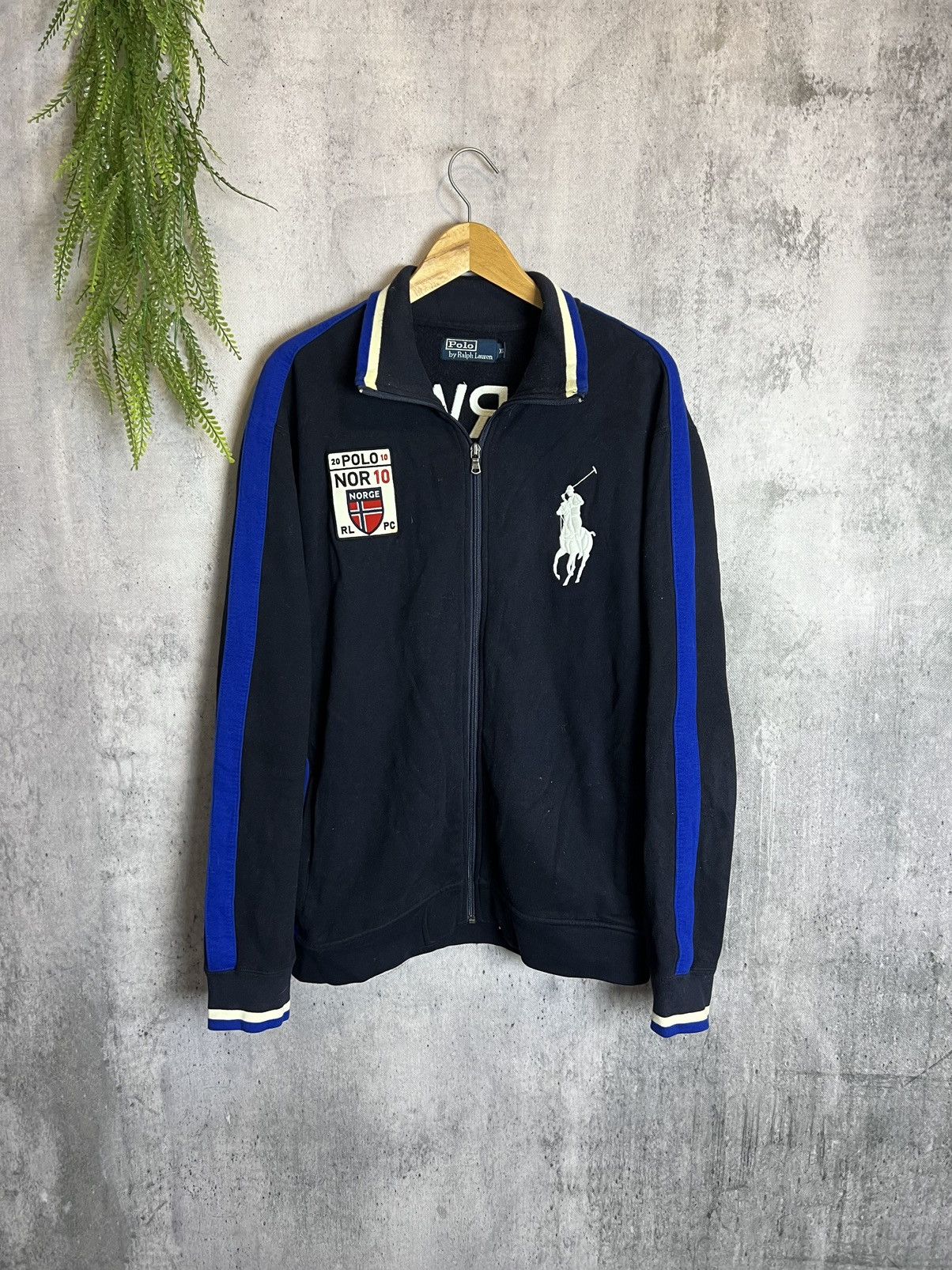 Polo Ralph Lauren Streetwear Vintage Polo Ralph Lauren Norway zip sweatshirt Grailed