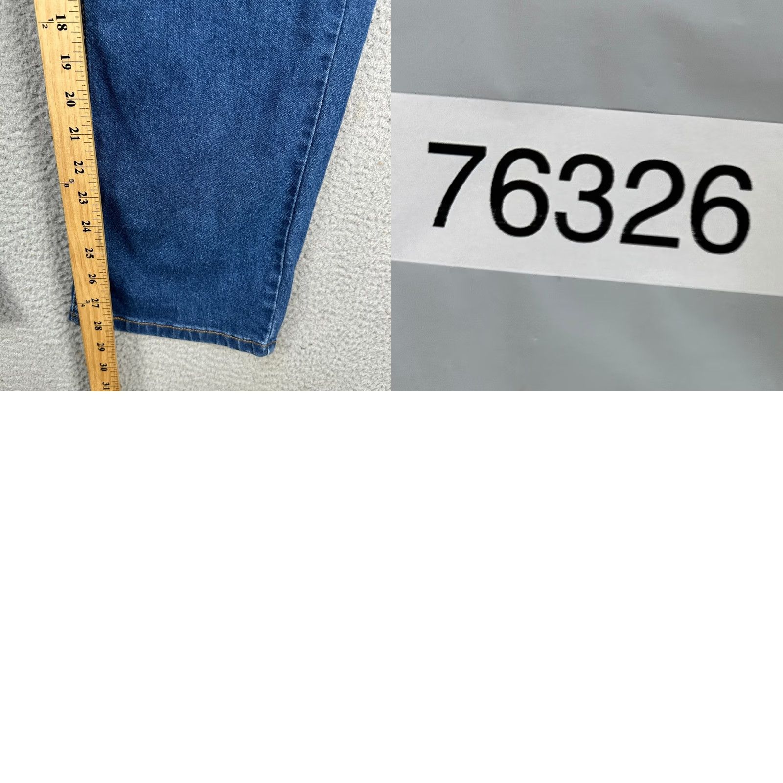 Levi's Levi's 514 Jeans Men Straight Fit 38X30 Denim 5 Pockets Stretch Red Tab Blue/Black NEW Size US 38 / EU 54 - 8 Thumbnail