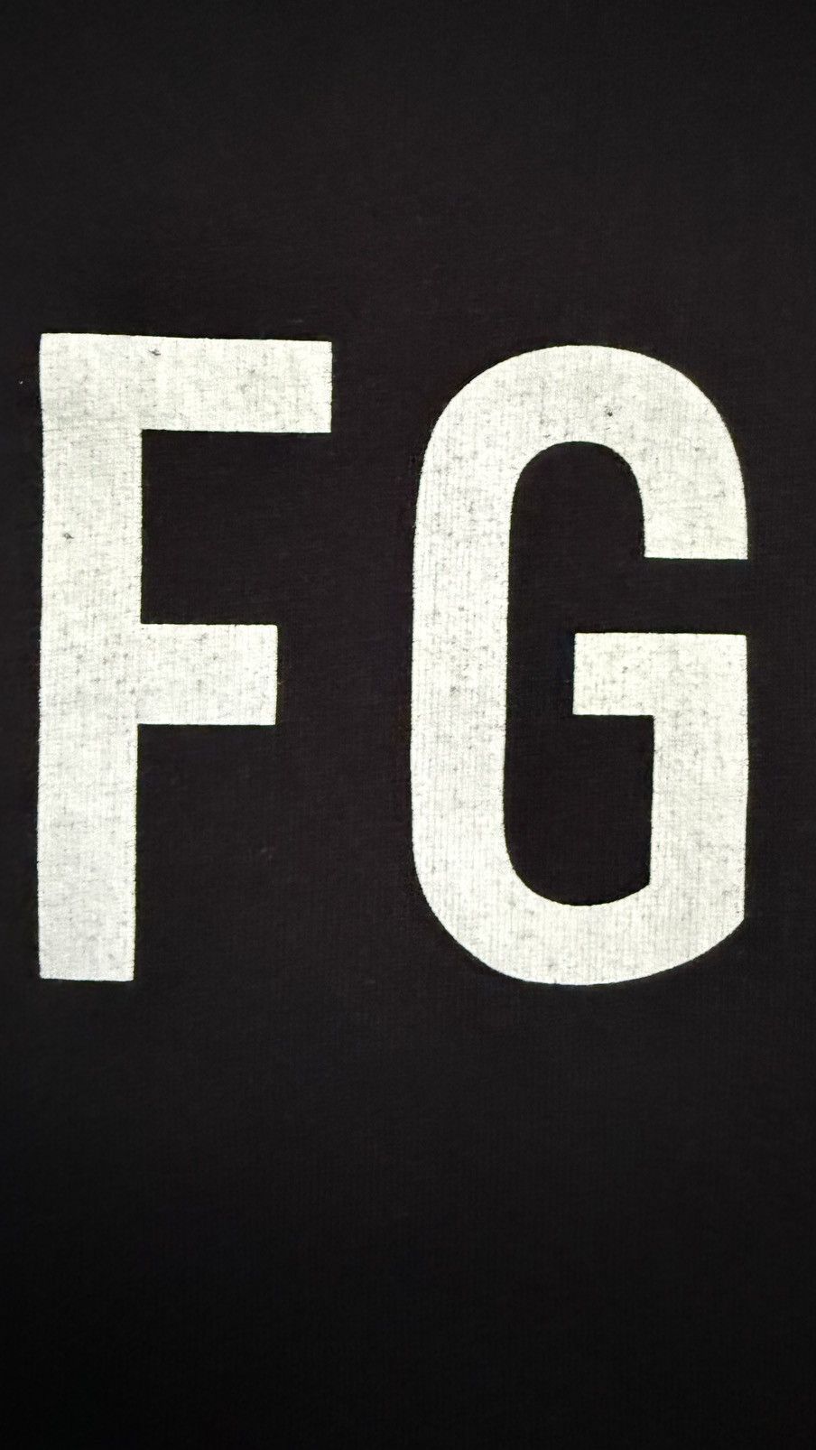 Fear of God FEAR OF GOD FG LOGO T SHIRT BLACK Size US M / EU 48-50 / 2 - 3 Thumbnail