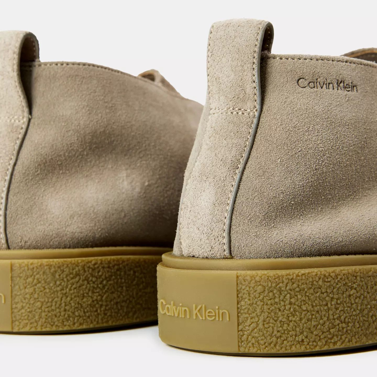 Calvin Klein o1g2r1mq0426 Suede Desert Boots in Beige Size US 10 / EU 43 - 4 Thumbnail