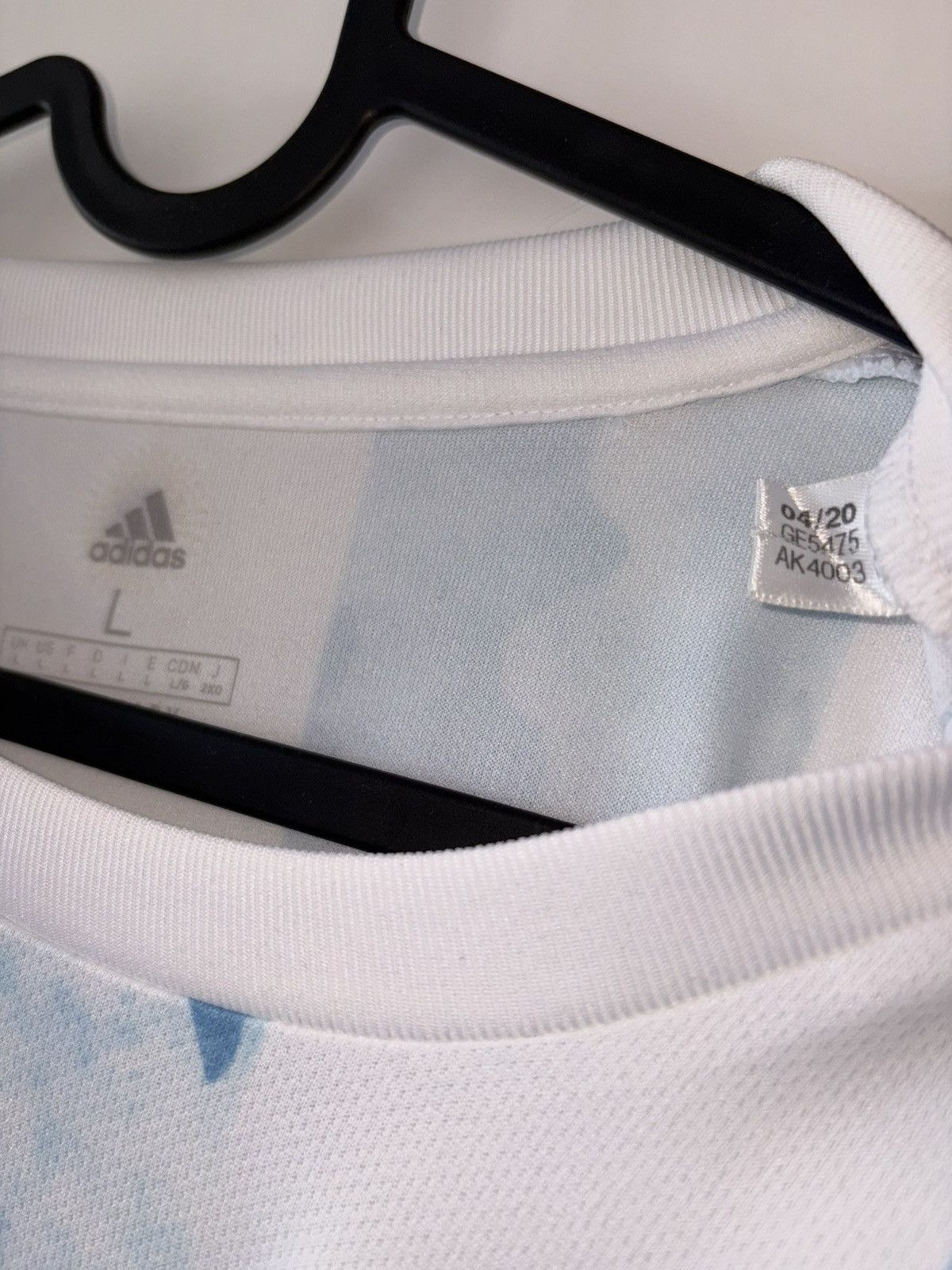 Argentina adidas 2021 domowa Messi — zdjęcie 5