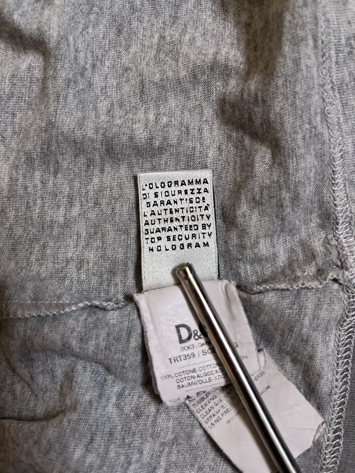 Dolce & Gabbana 2010s D&G Dolce Gabbana Napoleon T-shirt Military Indie Y2K Size US L / EU 52-54 / 3 - 8 Thumbnail
