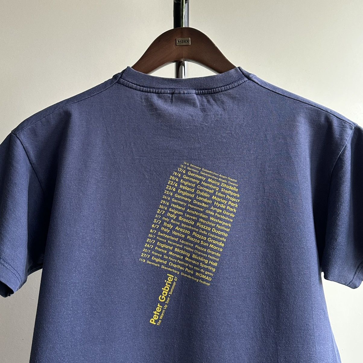 Band Tees × Vintage Vintage Peter Gabriel The Warm Up Tour Tee Size US S / EU 44-46 / 1 - 6 Thumbnail