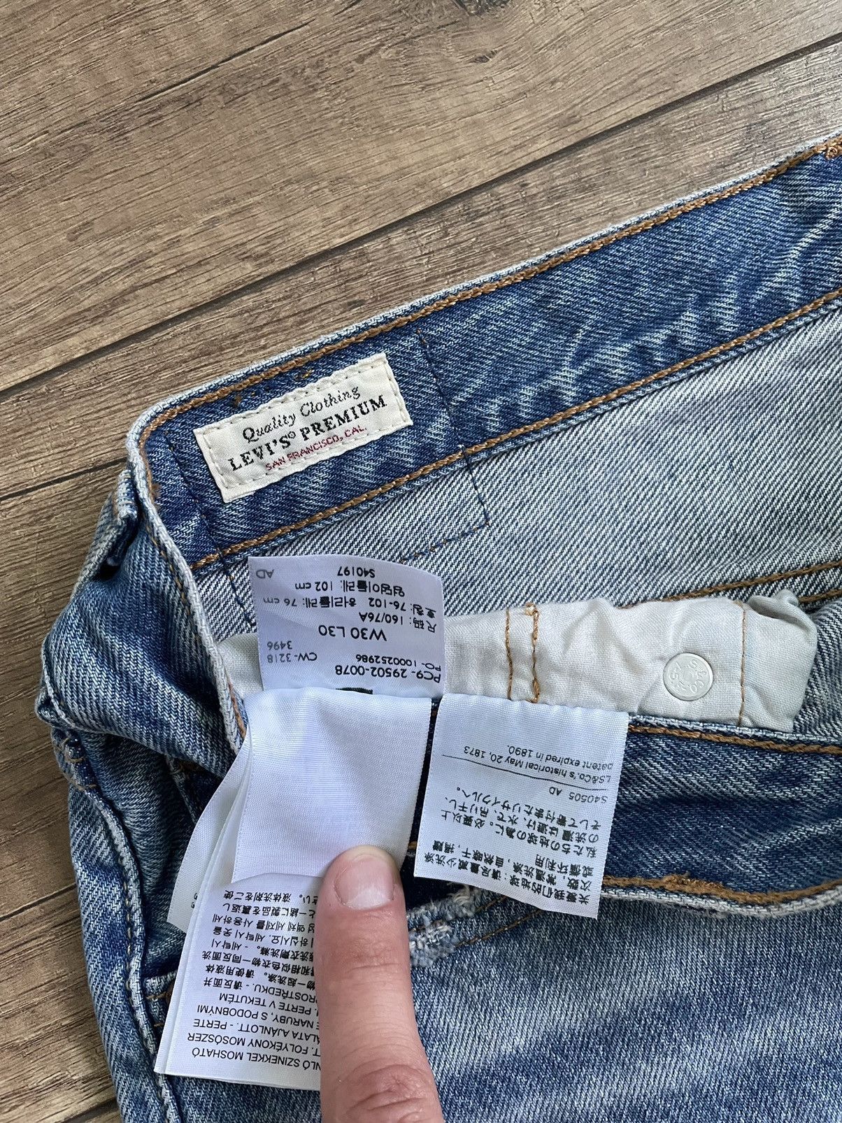 Levi's Levi’s 501 S Distressed Jeans Denim Pants Size US 32 / EU 48 - 7 Thumbnail