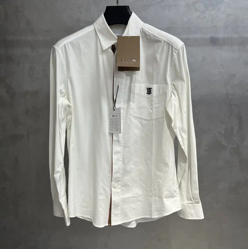Burberry Burberry White Cotton Women's Shirt Size S / US 4 / IT 40 - 1 Thumbnail