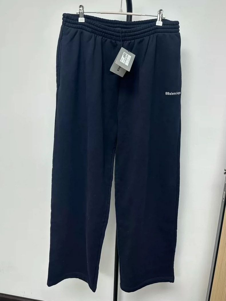 Balenciaga Balenciaga Embroidered Logo Loose Pants-dmc Size US 31 - 1 Thumbnail
