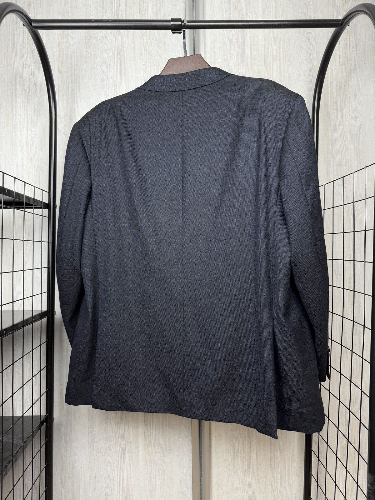 Canali Canali Travel dark blue wool 2 button blazer sport coat Size 48R - 7 Thumbnail