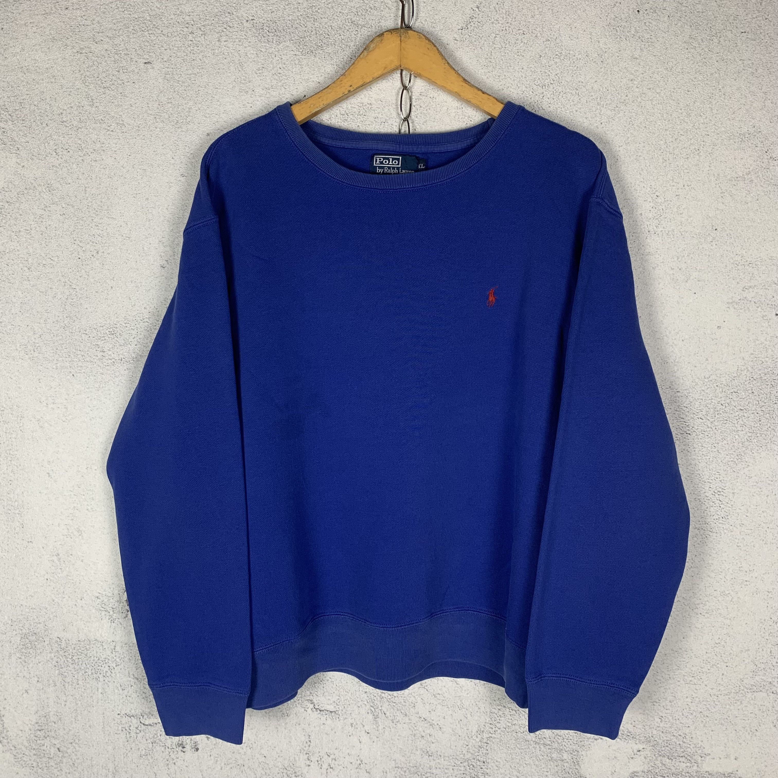 Polo Ralph Lauren Vintage Polo Ralph Lauren Boxy Sweatshirt Crewneck Size US XL / EU 56 / 4 - 1 Thumbnail