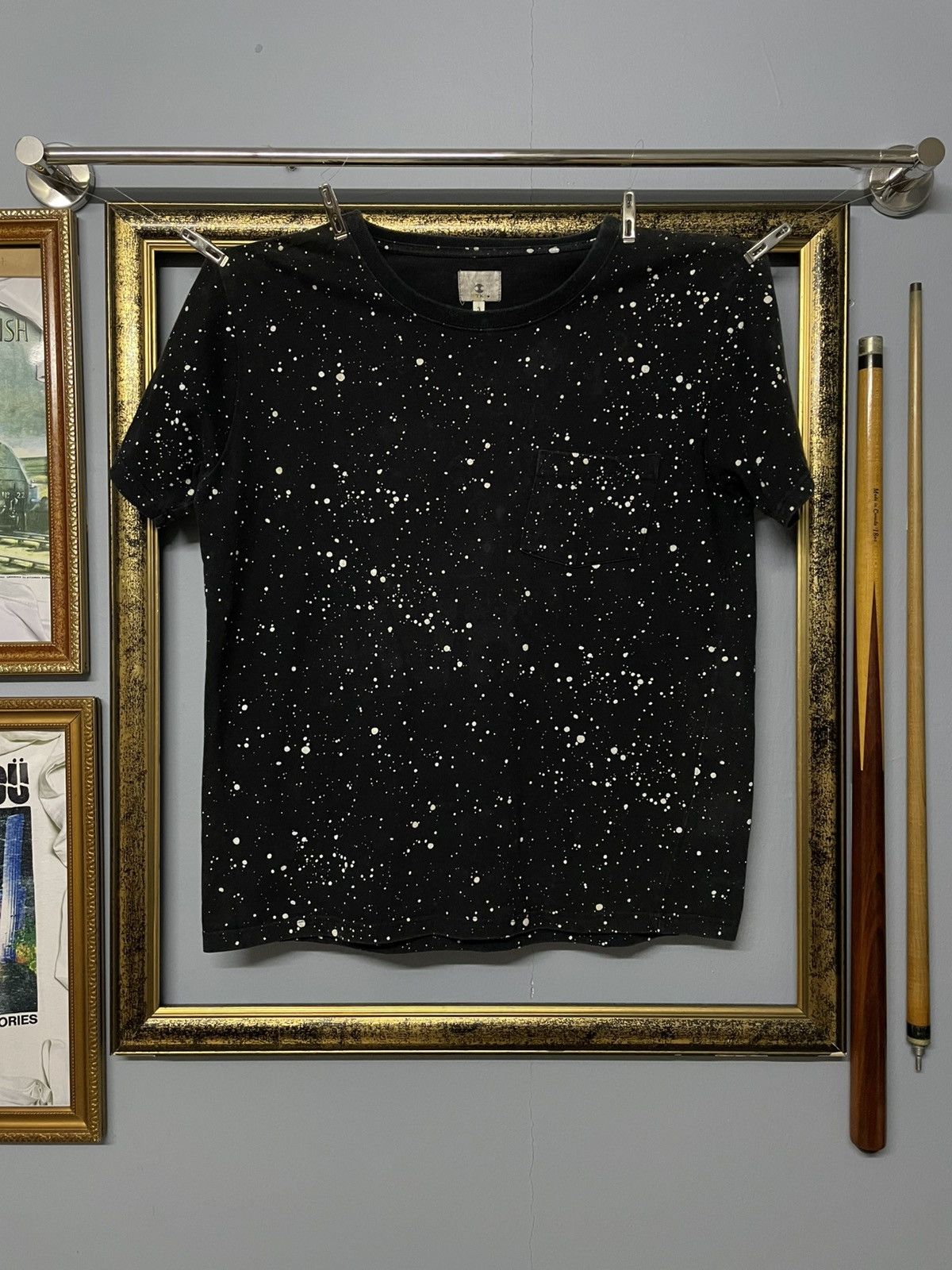 Takeo Kikuchi Vintage 1990s Japan Designer Takeo Kikuchi Iconic Splash Tee Size US M / EU 48-50 / 2 - 1 Thumbnail
