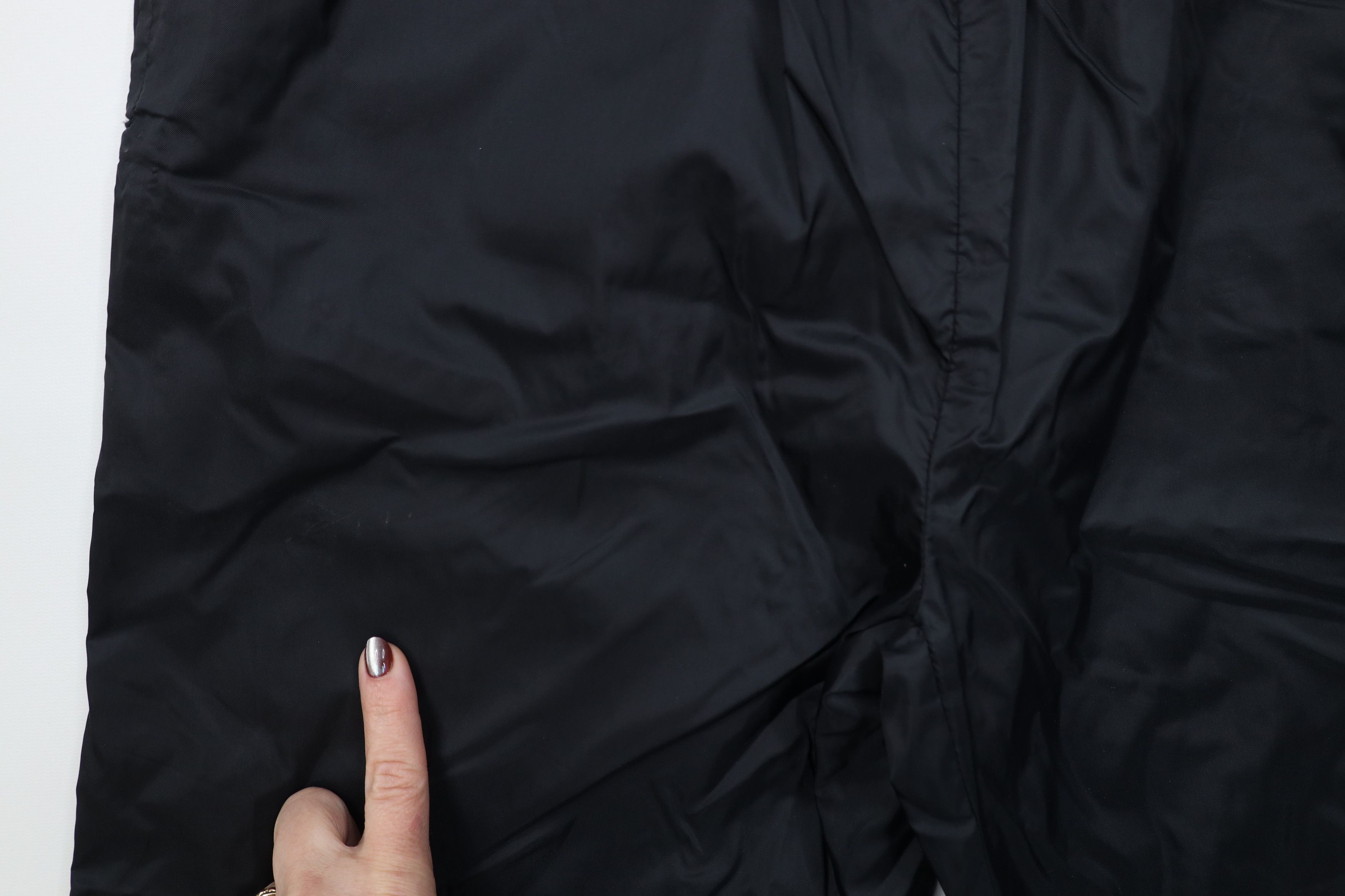 Vintage Vintage 90s Streetwear Cuffed Windbreaker Jogger Pants Black Size US 34 / EU 50 - 6 Thumbnail