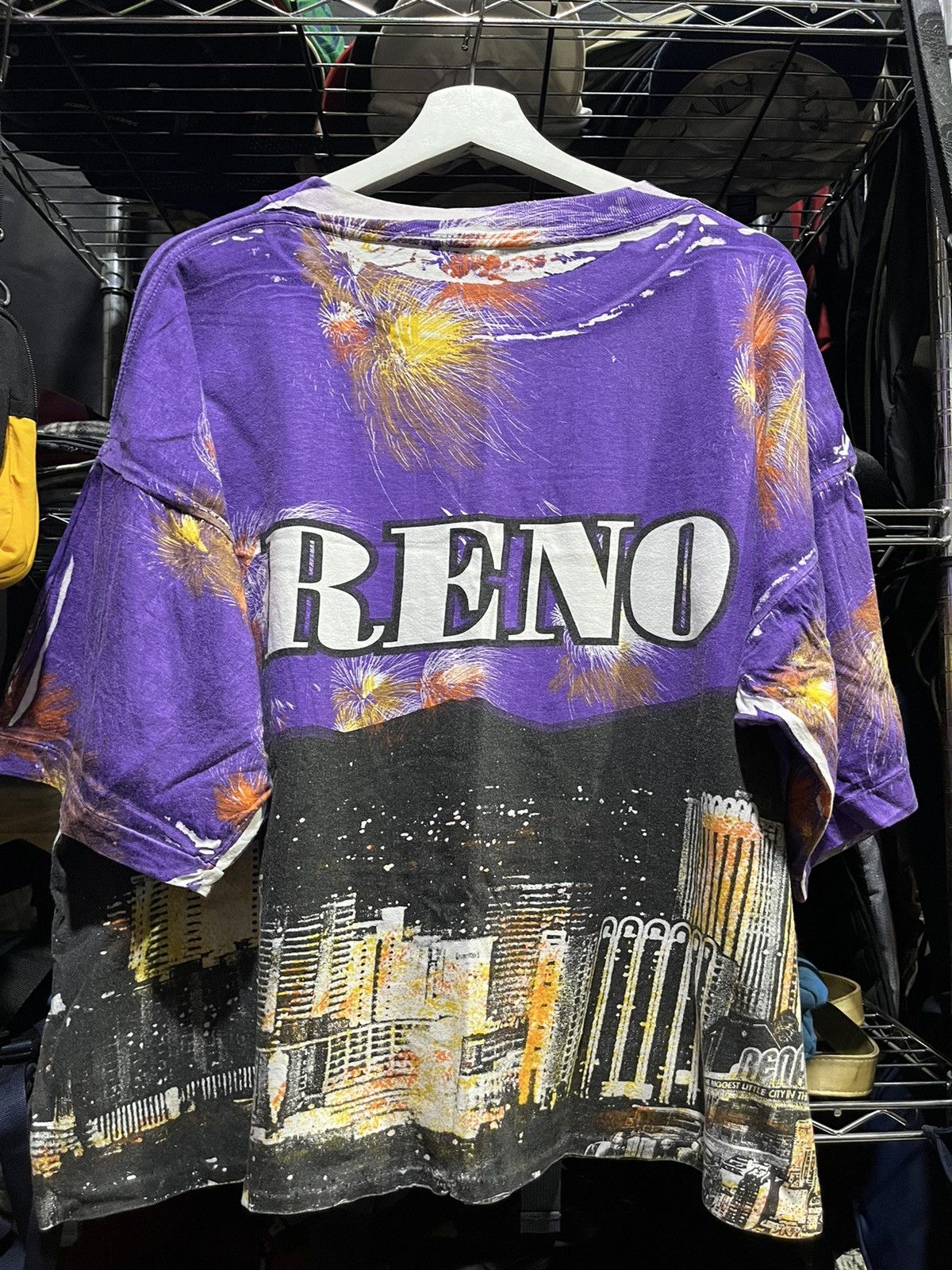 Other RENO The Biggest Little City in the World Cropped Tee 90s Size US XL / EU 56 / 4 - 2 Thumbnail