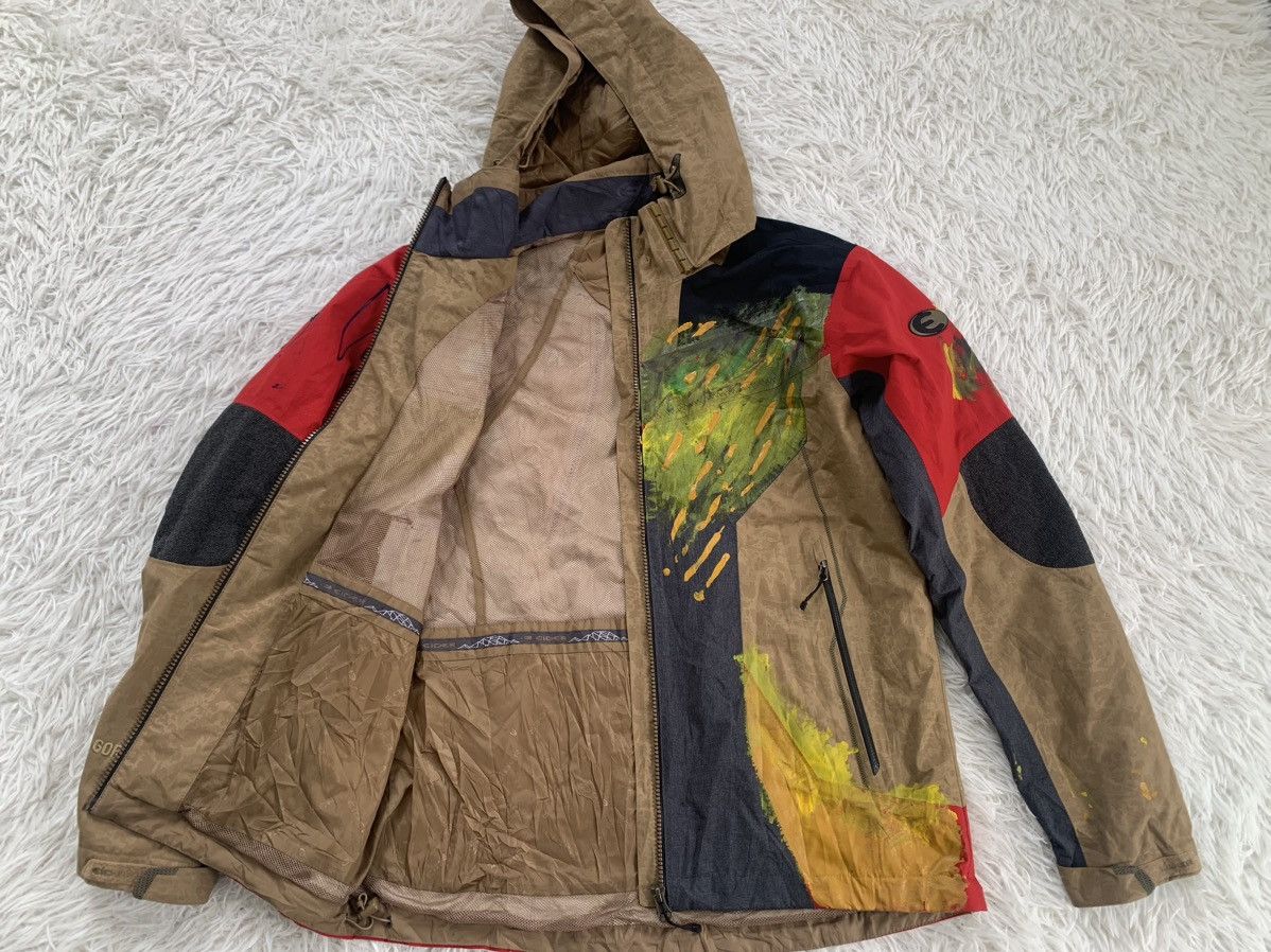 Goretex Cozy Paint Multicolor Eider Xenium Goretex Jacket Hooded Size US M / EU 48-50 / 2 - 12 Thumbnail
