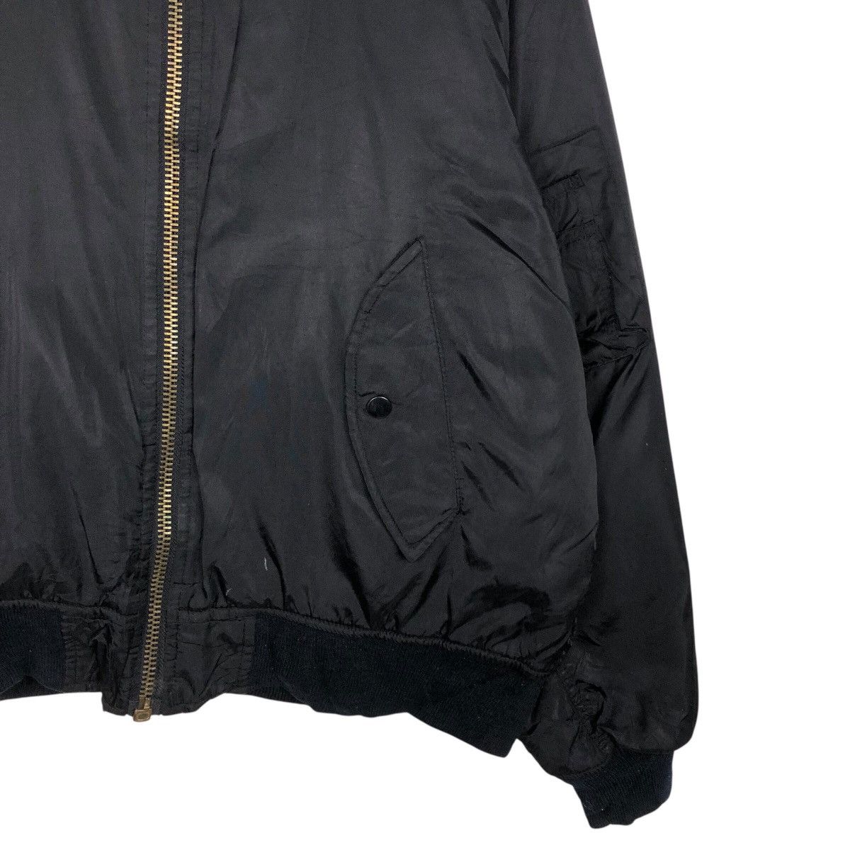 Japanese Brand 📌Vintage Worker Bomber Jacket Panasonic Spell Out Big Logo Size US L / EU 52-54 / 3 - 6 Thumbnail