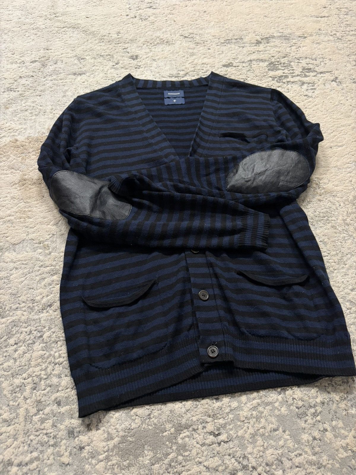 Maison MIHARA YASUHIRO Mihara Yasuhiro - Striped Cardigan Size US XS / EU 42 / 0 - 4 Thumbnail