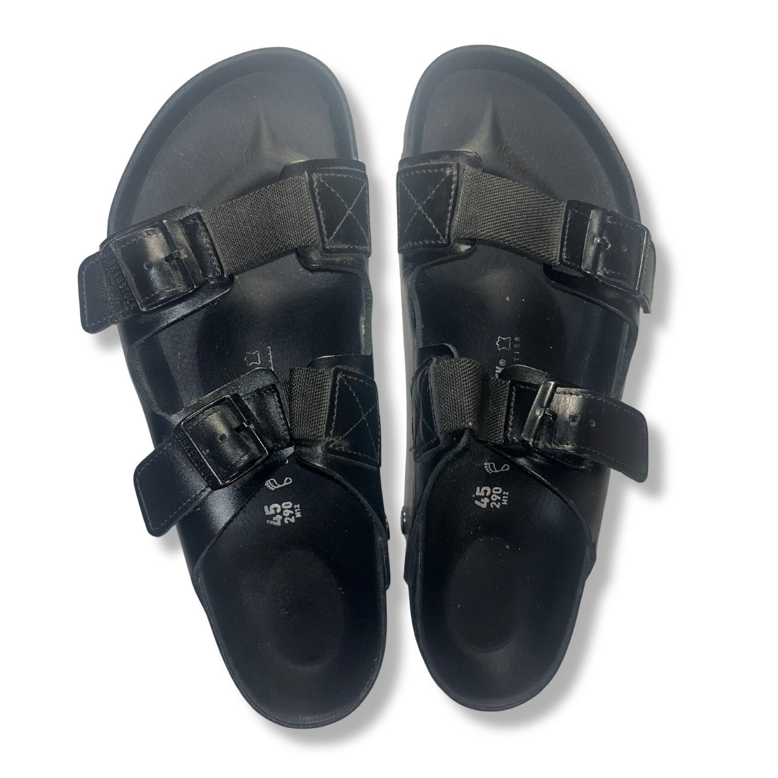 Random Identities Birkenstock x Random Identities Black Sandals EU 45 US 12 Size US 12 / EU 45 - 1 Thumbnail