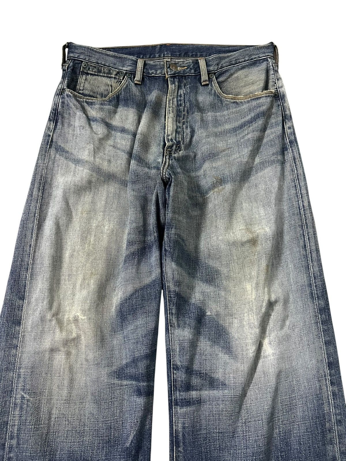 Levi's VINTAGE LEVIS 554 FADED BAGGYJEAN Size US 32 / EU 48 - 7 Thumbnail