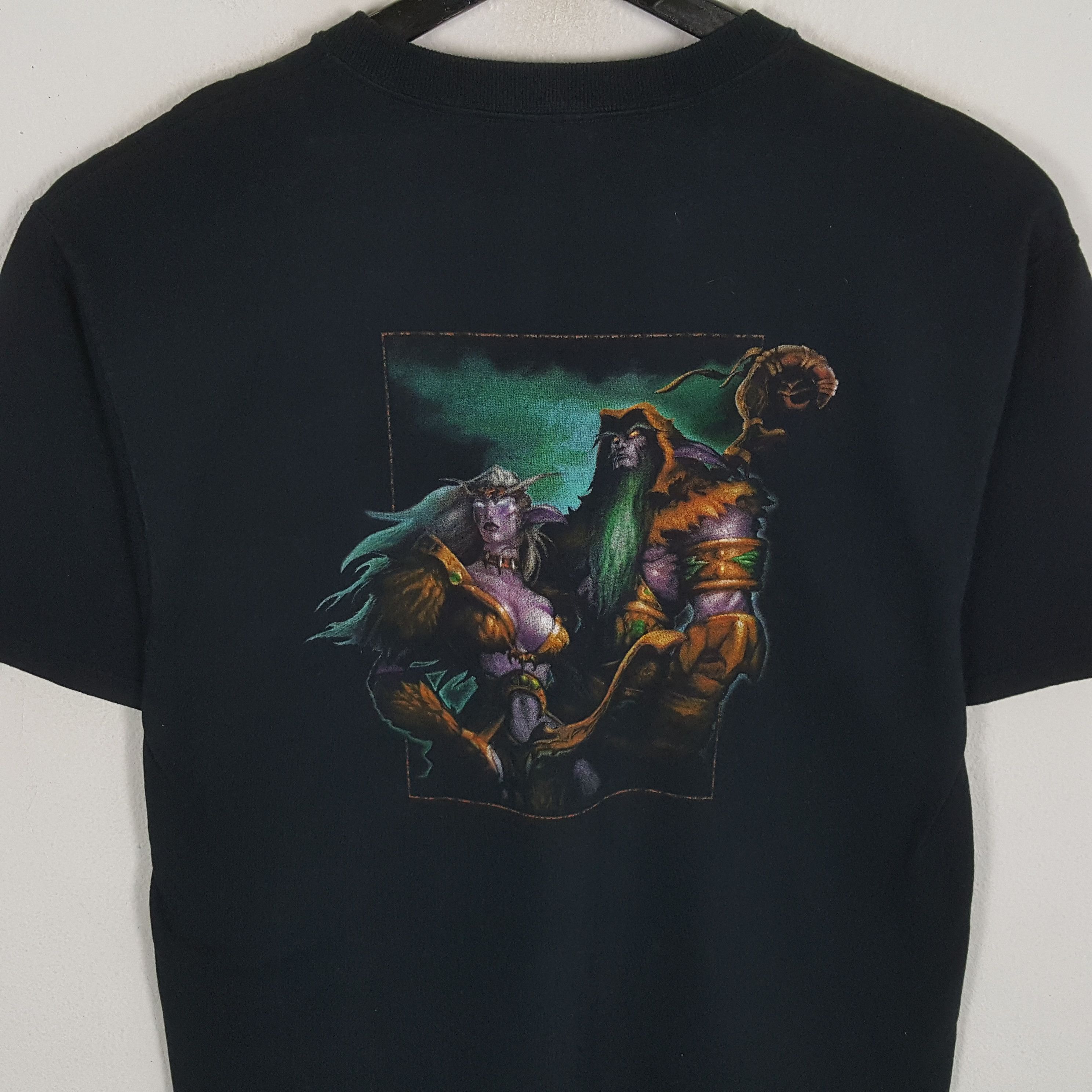 Playstation × The Game × Vintage WORLD WARCRAFT Video Games Promo Style Tshirt Size US L / EU 52-54 / 3 - 2 Thumbnail