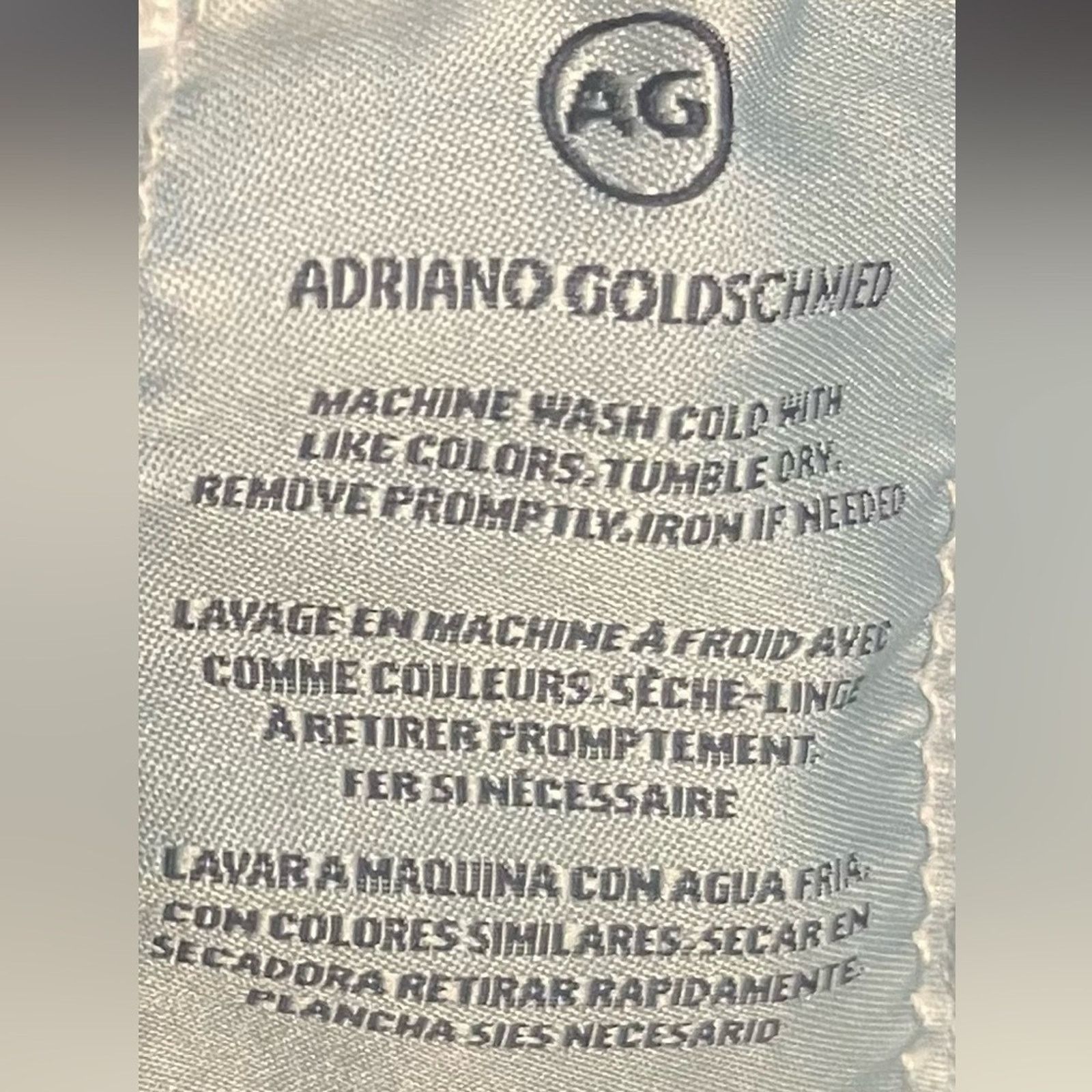AG Adriano Goldschmied Adriano Goldschmidt Farrah Skinny hi-rise skinny jeans, 25R Size 36" / US 14 / IT 50 - 9 Thumbnail
