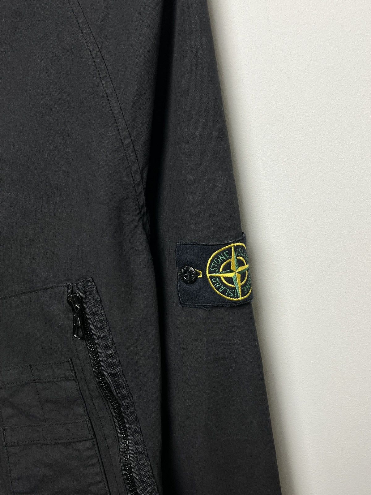 Stone Island Stone Island 2006 Laminated Cotton Hooded Jacket Size US M / EU 48-50 / 2 - 6 Thumbnail