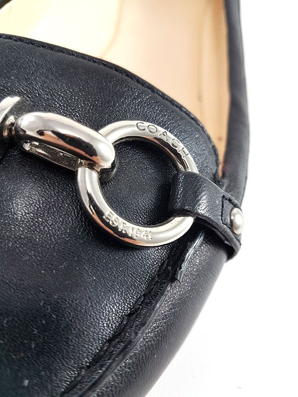 Coach Coach Haze Black Leather Ballet Flats US 7.5 EU 38.5 Size US 7.5 / IT 37.5 - 5 Thumbnail