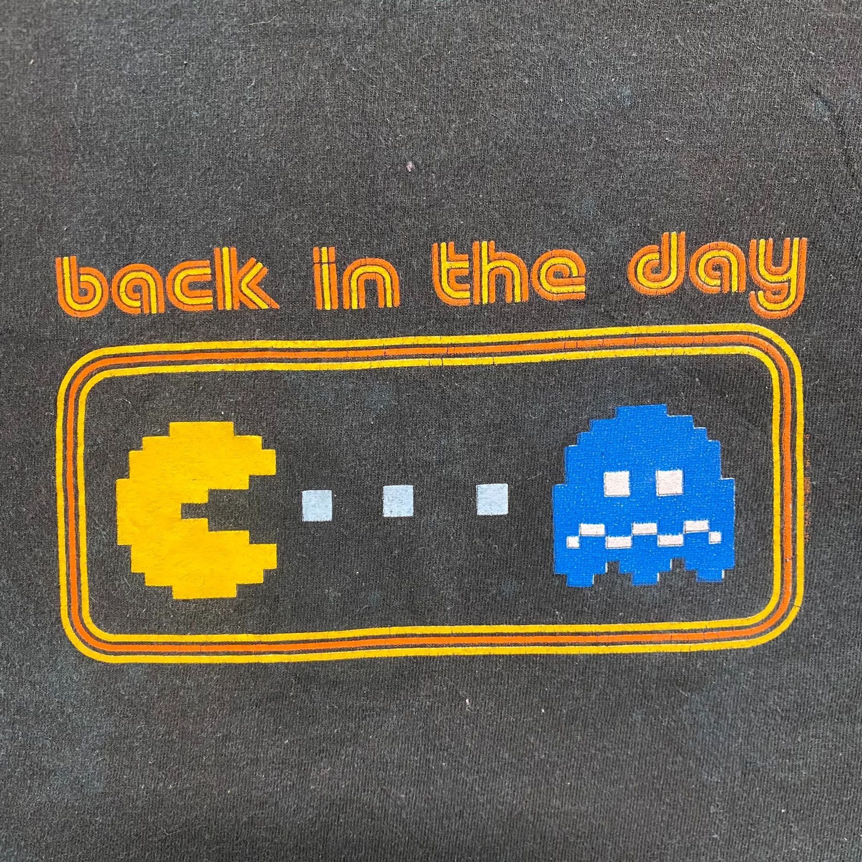 Delta Vintage Y2K Pac-Man T-Shirt Black Retro Arcade Video Games N Size US XXL / EU 58 / 5 - 3 Thumbnail