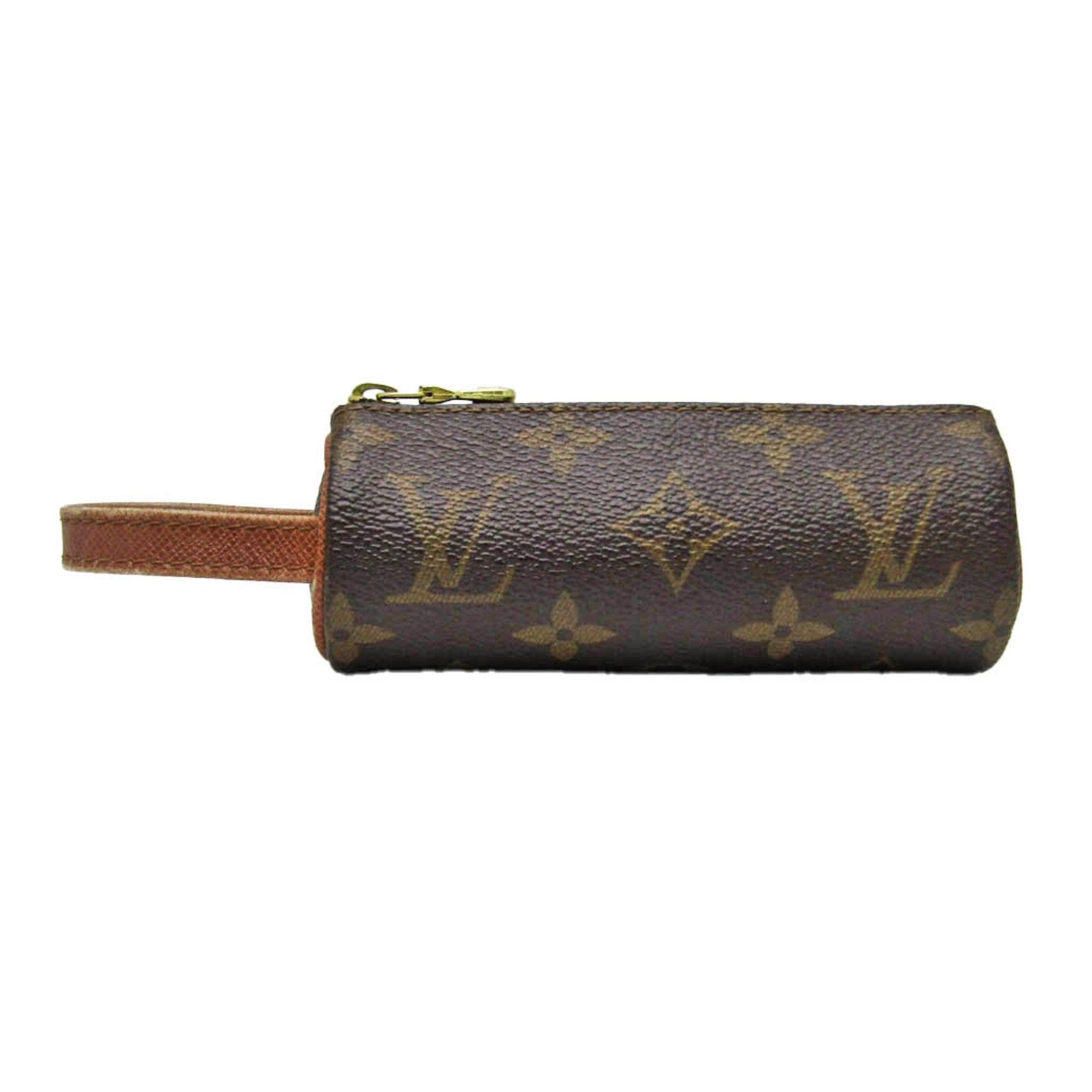 image of Louis Vuitton Monogram Men,women Golf Ball Bag [Monogram] Etui 3 Balles De Golf M58249 in Tan, Wome