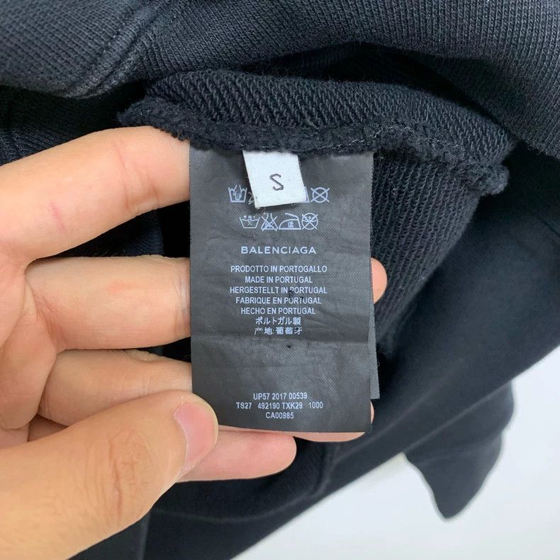 Balenciaga Balenciaga Hat logo hooded sweatshirt Size US S / EU 44-46 / 1 - 7 Thumbnail
