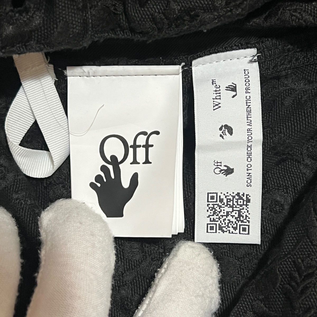 Off-White Off White 23SS Flower Embroidery Carpenter Flare Denim Black Size US 44 / EU 60 - 6 Thumbnail