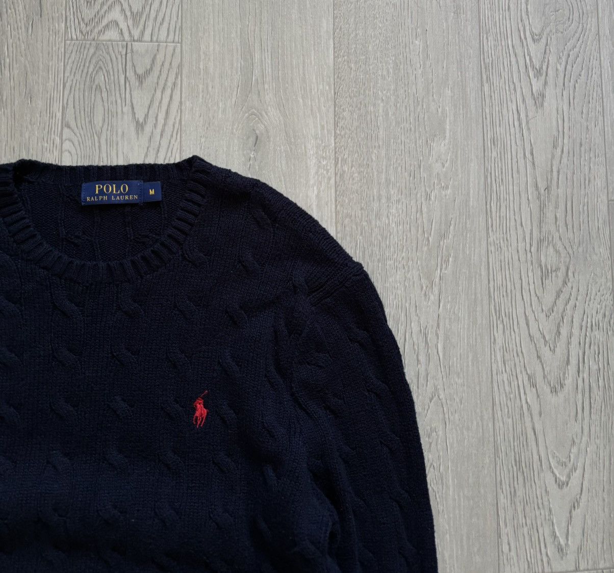 Polo Ralph Lauren × Vintage Vintage Polo Ralph Lauren Knit Sweater 90s Size US M / EU 48-50 / 2 - 2 Thumbnail