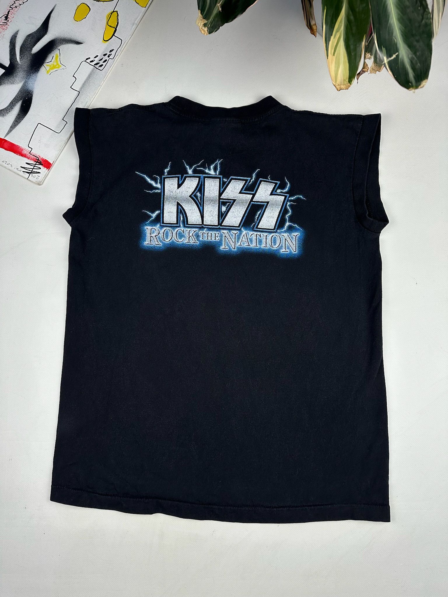 Band Tees Kiss Vintage 90s Rock Band Tank Top Shirt Size US S / EU 44-46 / 1 - 7 Thumbnail