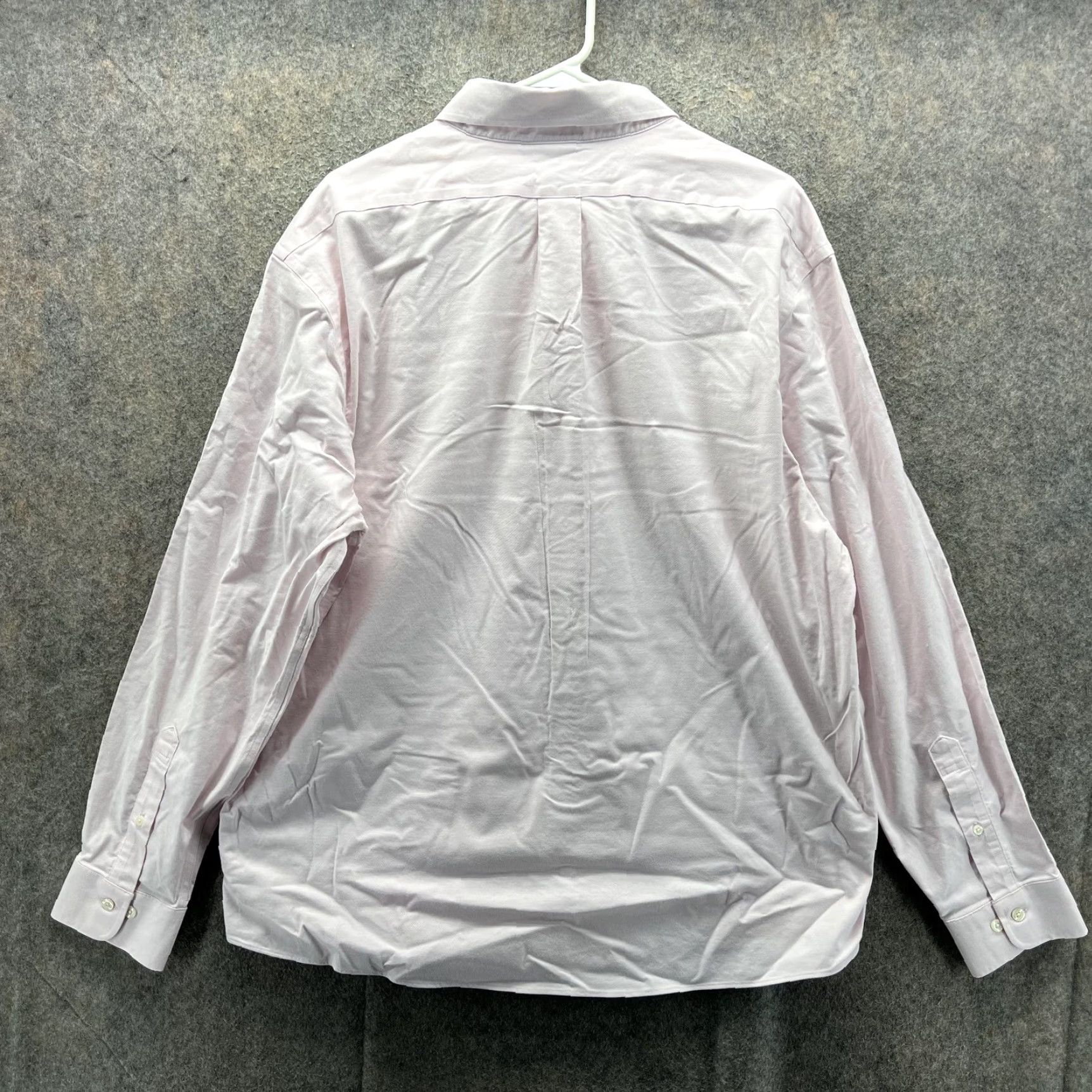 Brooks Brothers Brooks Brothers Shirt Mens XL Pink Non Iron Stretch Button-Down Logo Oxford Shirts Size US XL / EU 56 / 4 - 2 Thumbnail