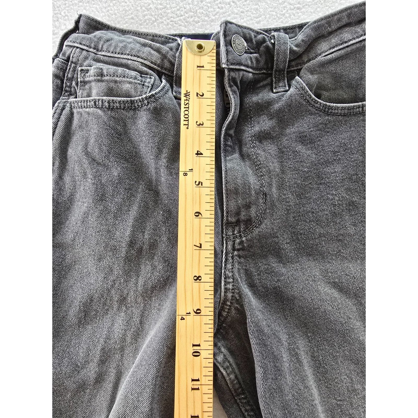 Hollister Hollister Mom Jeans Womens Size 1 Ultra High Rise Stretch Size 25" / US 0 / IT 36 - 4 Thumbnail
