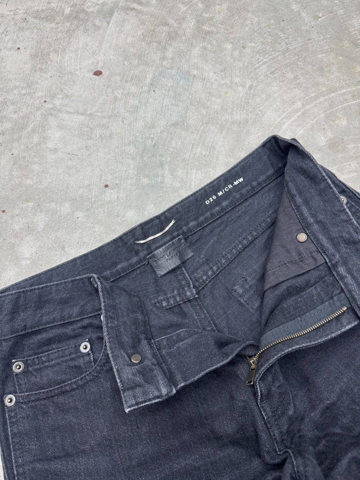 Saint Laurent Paris Saint Laurent D26 M/CH-MW Jeans Size US 29 - 3 Thumbnail