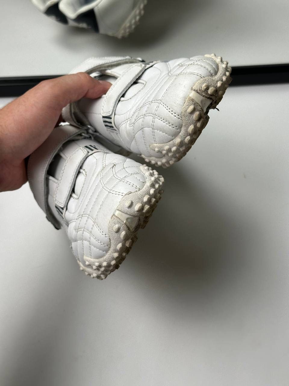 Lonsdale 🔥Vintage Lonsdale Mostro Puma Vibe White Leather Shoes Size US 7 / EU 40 - 6 Thumbnail