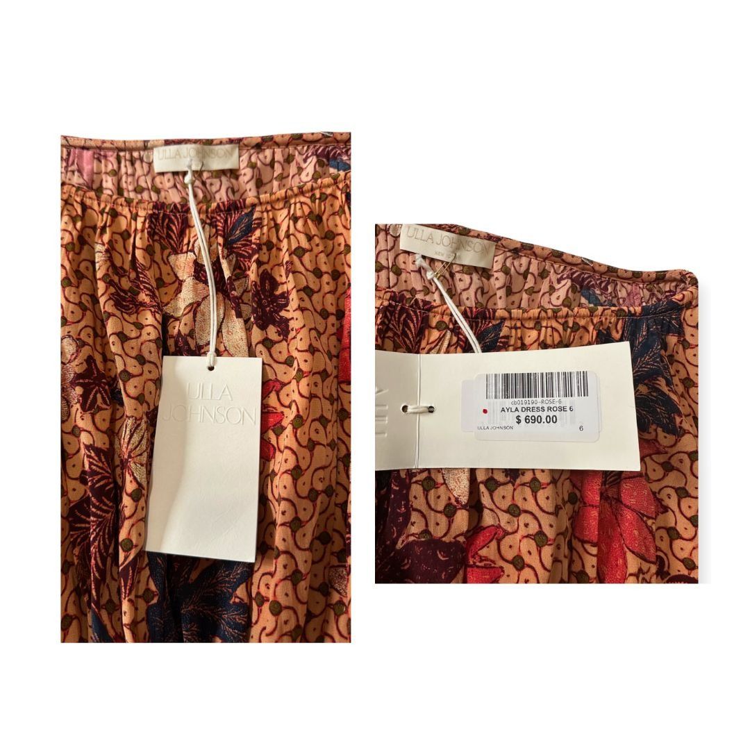 Ulla Johnson Ulla Johnson Ayla Mini Dress In Garden Rose, Size 6, New wi Size M / US 6-8 / IT 42-44 - 3 Thumbnail