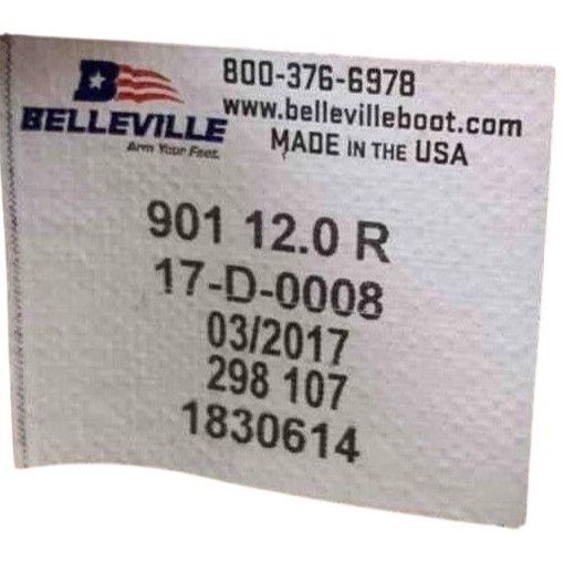 Belleville Belleville Mens 901 Tan Combat Boots Size 12R Made In USA Du Size US 12 / EU 45 - 6 Thumbnail