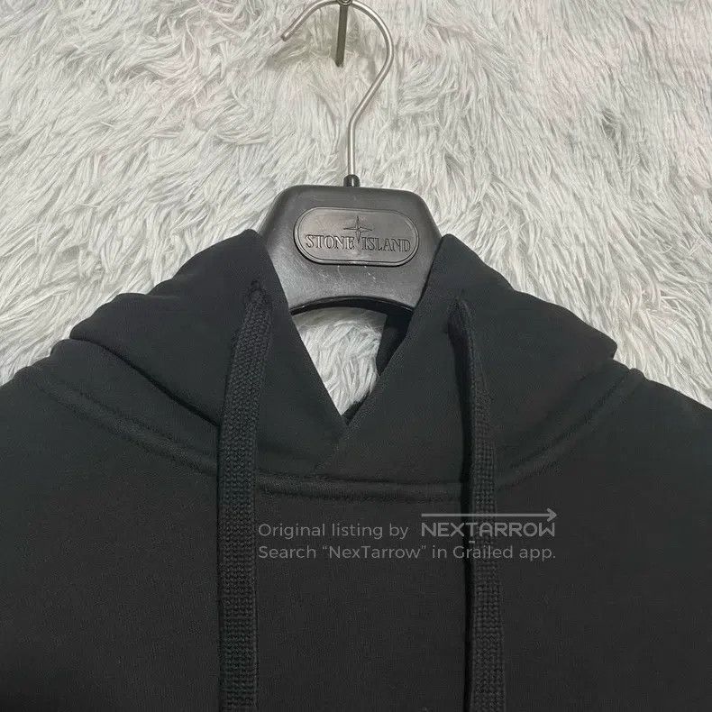 Stone Island Stone Island Hooded Sweatshirt Hooded Jacket Black M Size US M / EU 48-50 / 2 - 4 Thumbnail