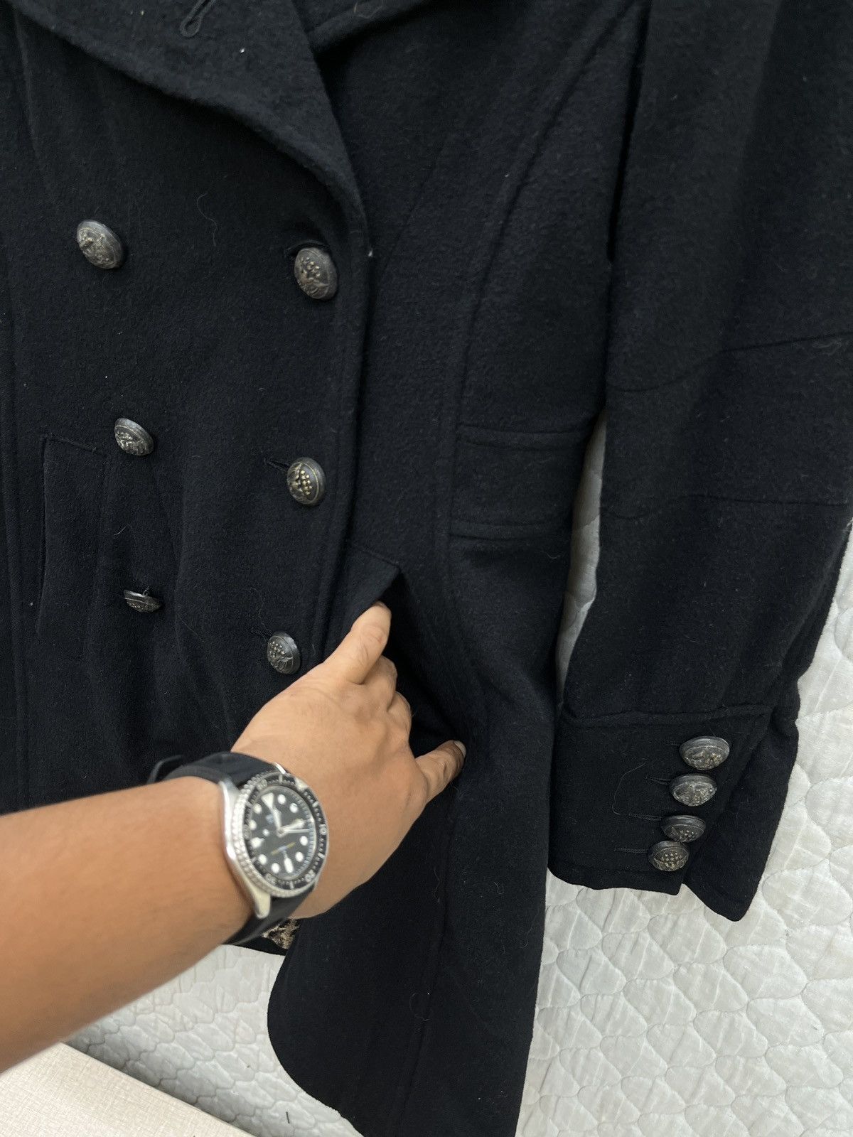 14th Addiction 🔥🔥🔥ARCHIVE ROEN OVER COAT Size S / US 4 / IT 40 - 16 Thumbnail