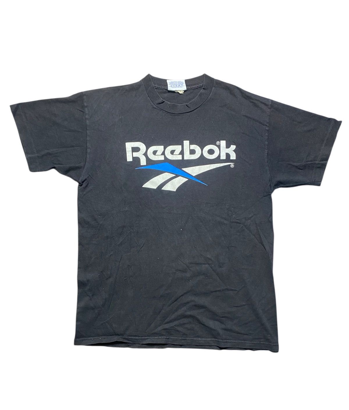 Reebok VINTAGE REEBOK TSHIRT BIG LOGO DESIGN Size US L / EU 52-54 / 3 - 2 Thumbnail