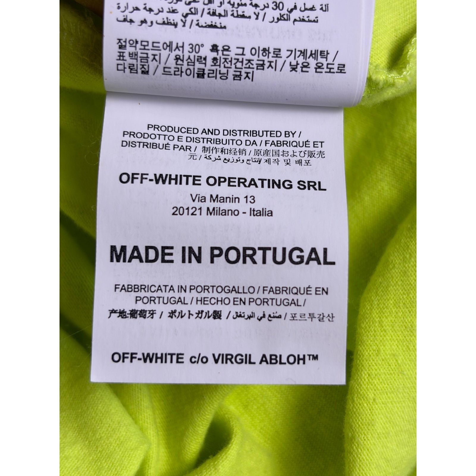 Off-White SS20 Off-White Virgil Abloh 3D Crossed Off Rationalism Shirt Size US XS / EU 42 / 0 - 8 Thumbnail