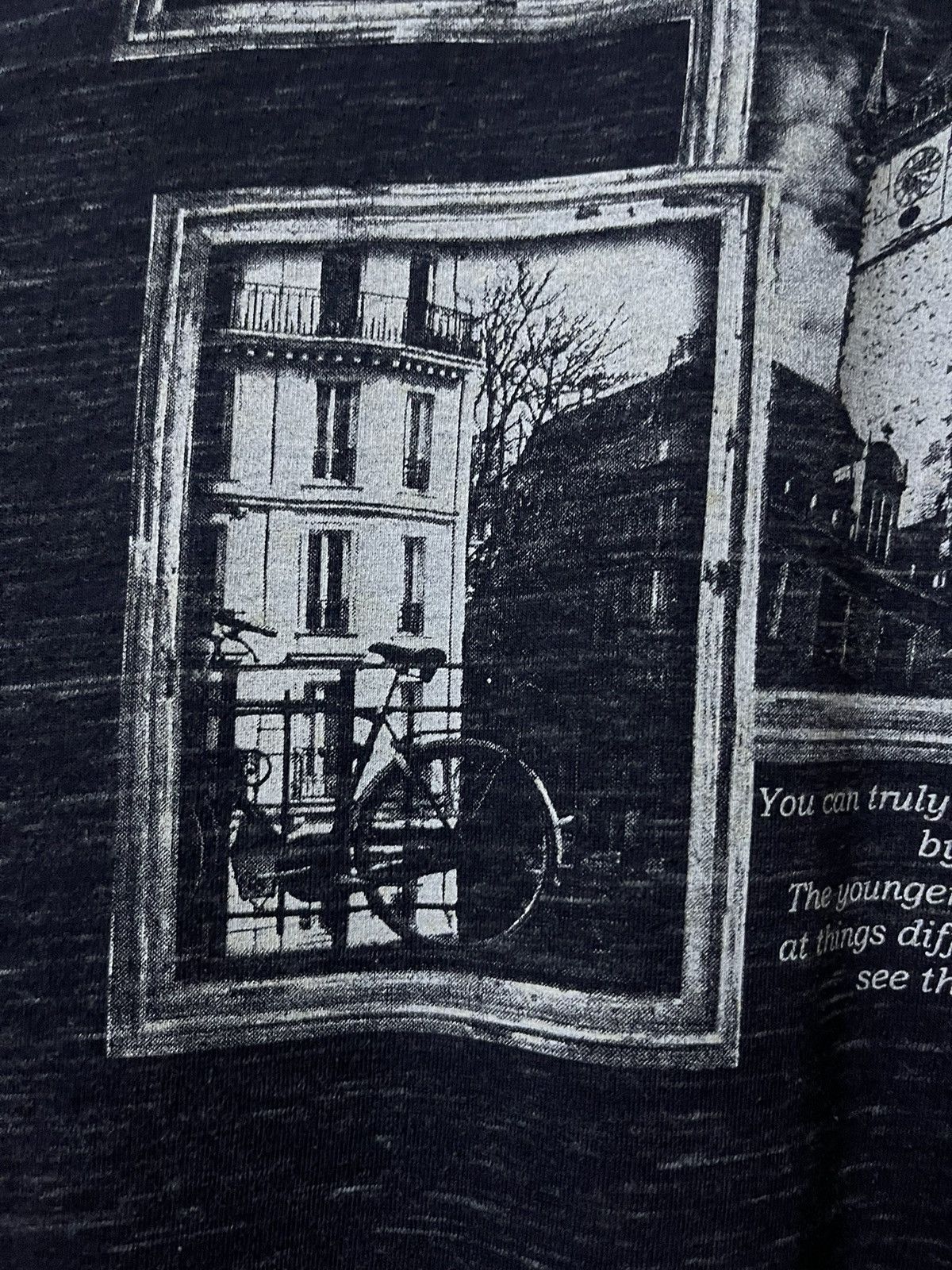 Mossimo MOSSIMO Punk Style History Cityscape Graphic Longsleeve Size US M / EU 48-50 / 2 - 5 Thumbnail