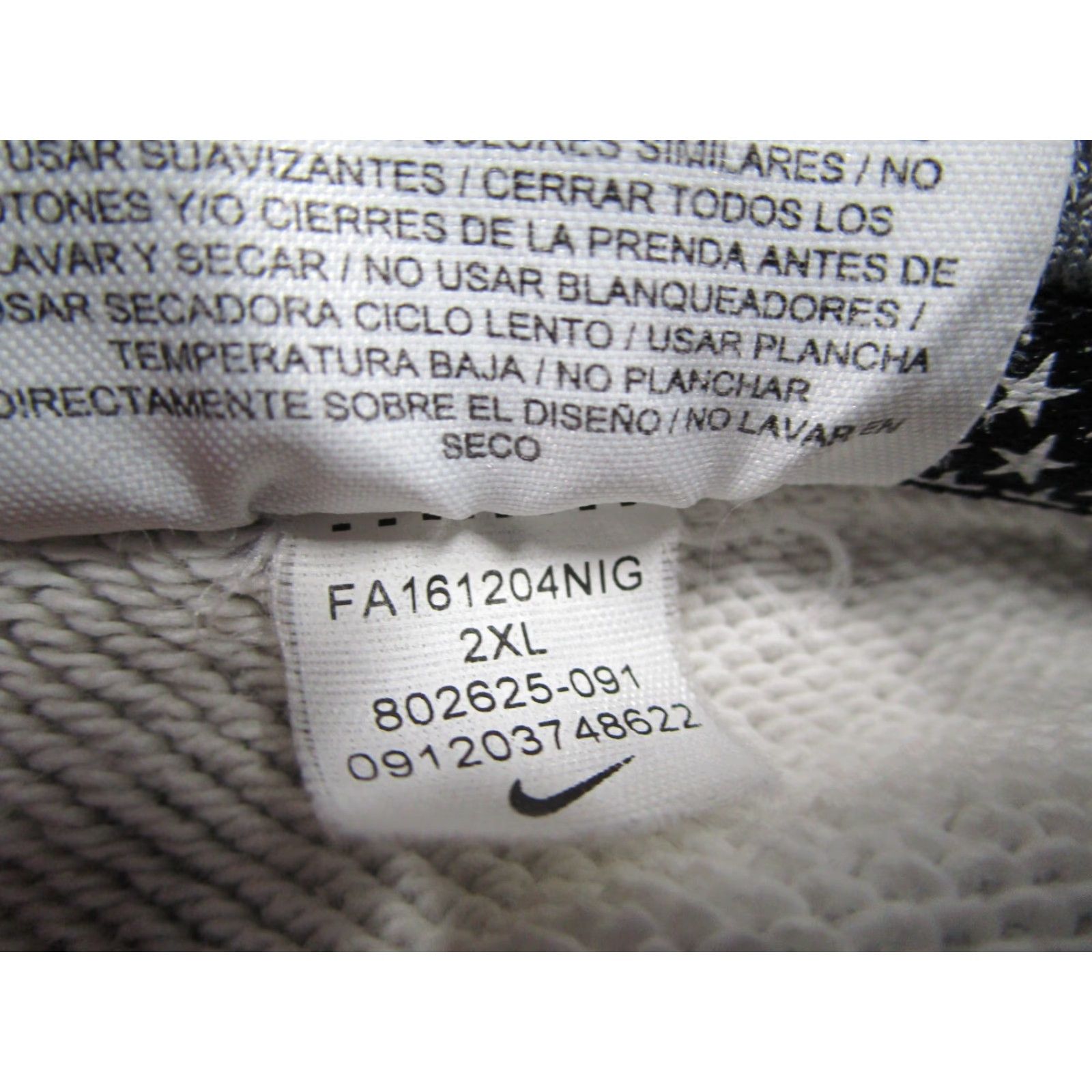 Nike Nike Jacket Mens 2XL Gray Full Zip Hooded Bomber Pocket Sports City Outdoor Basketball Pivot Hoodie Jacket Size US XXL / EU 58 / 5 - 6 Thumbnail