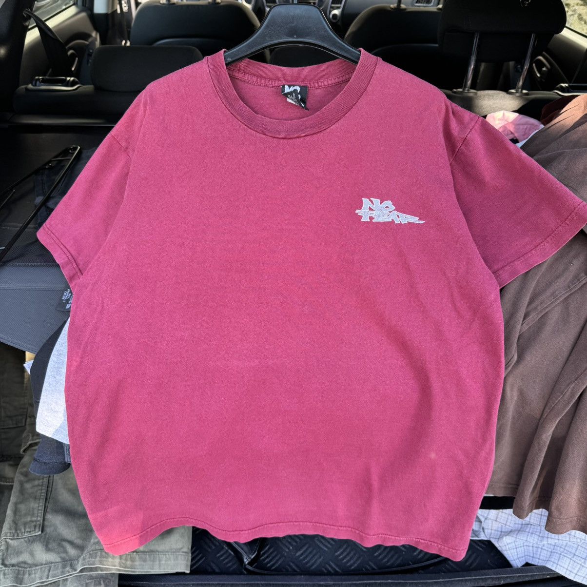 No Fear Vintage No Fear Red Washed Tee Made in USA Y2K jnco swag 90s Size US M / EU 48-50 / 2 - 9 Thumbnail