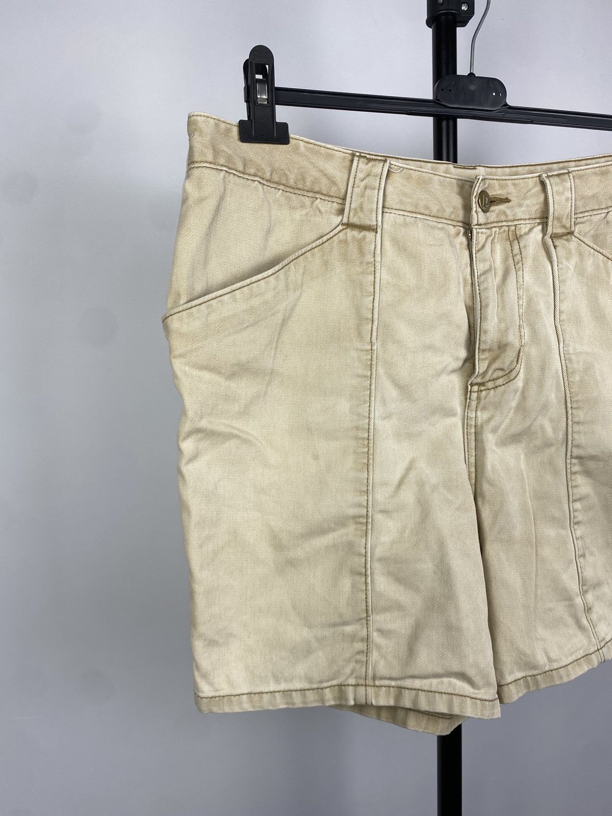 Carhartt Vintage 90s Outdoor Patagonia Beige denim shorts Size US 31 - 2 Thumbnail